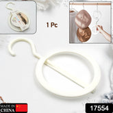 Plastic Circle Hanger for Hats, Towels & Bags (1 Pc)